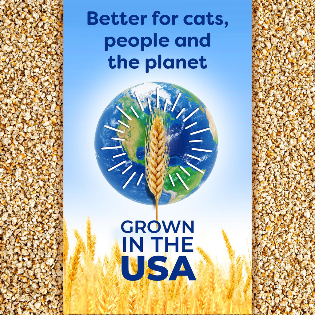 Natural Wheat Multi-Cat Litter, 25 Pound Bag G1582